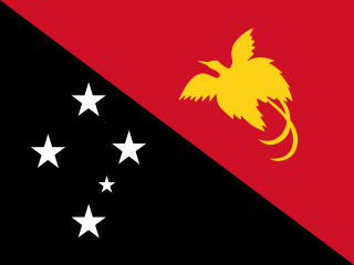 Flagge von Papua Neuguinea